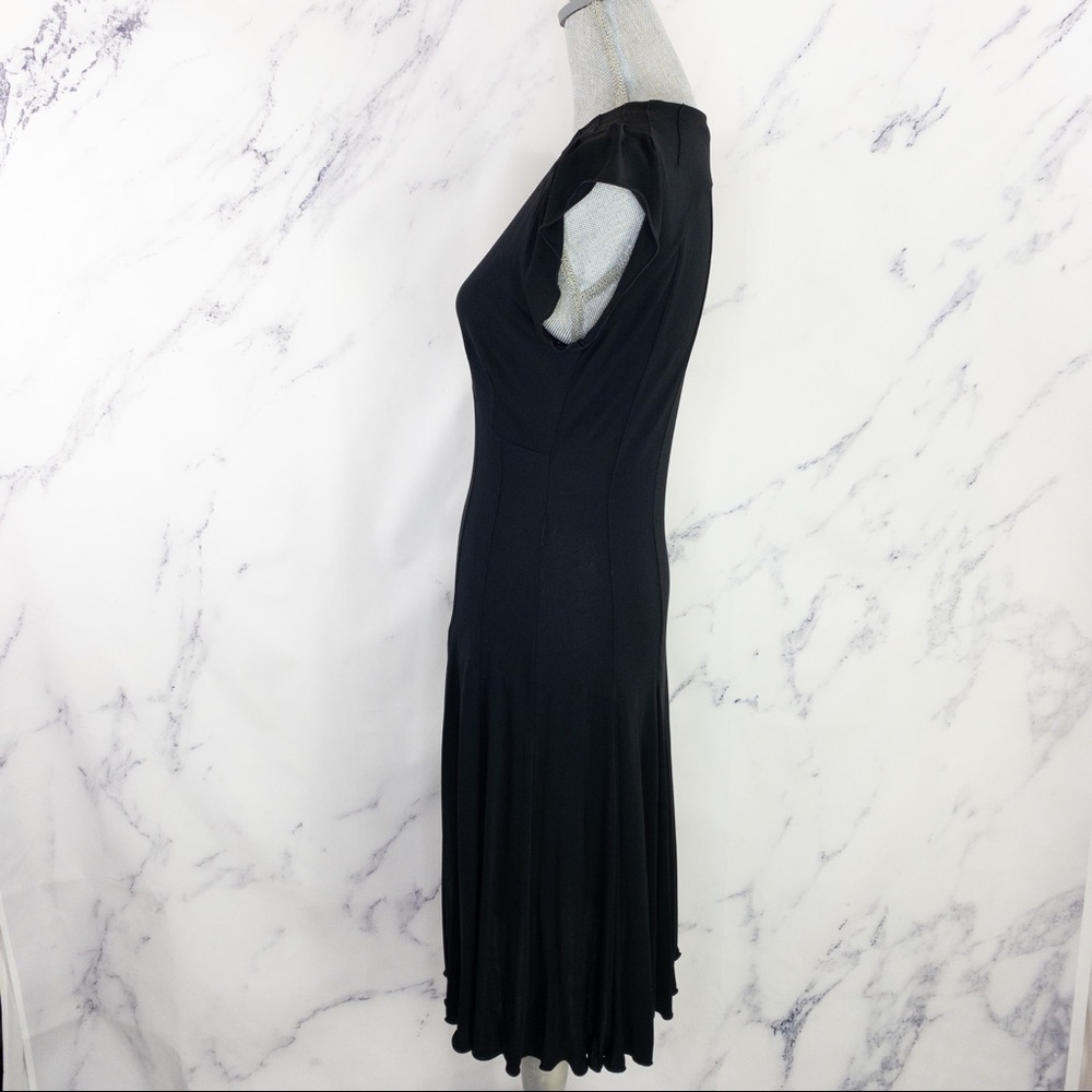 Moschino Cheap and Chic | V-Neck Pleated Dress - Picture 3 of 12